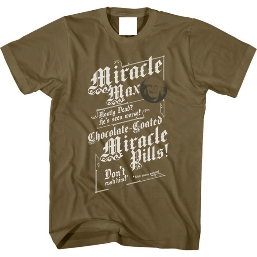 Miracle Max Princess Bride Brown Shirt